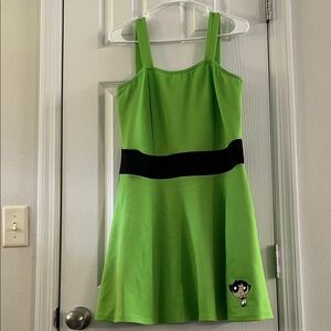 Powerpuff girls Buttercup costume. Women’s large 12-14